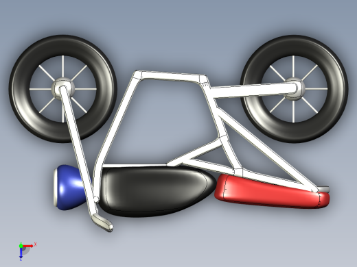 电动自行车--stp igs俯视缩略图