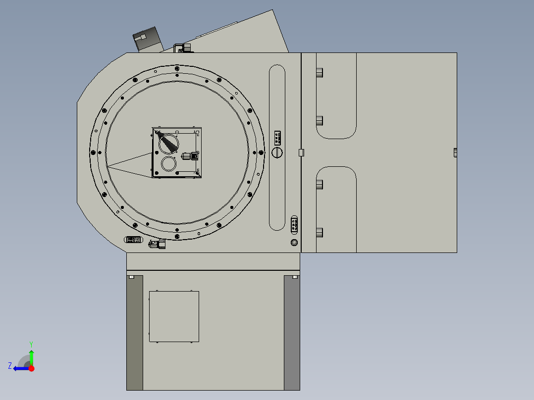 5AX-HR630L摇篮右视图