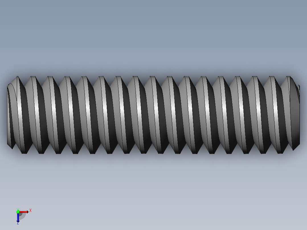 DIN 913-ISO 4026 固定螺钉-M1.6 L=6.SLDPRT俯视图