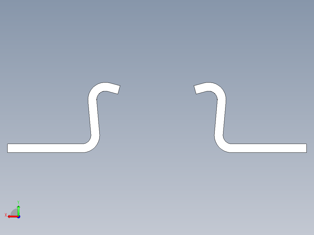 壓板CPP-3D多系列多零件图纸模型后视图