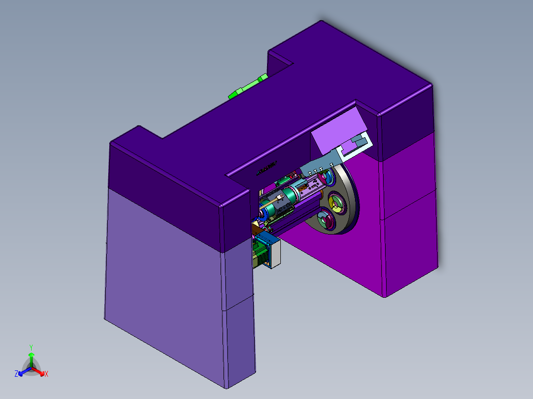旋转多轴复合车床
