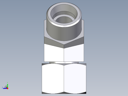 卡套式工业通用硬管接头EO_Swivel_nut_45_deg_elbow_EV16SOMDCF右视缩略图