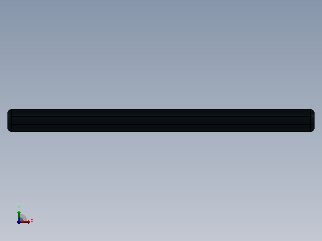 乐高机械组车桥-3707 Black Technic Axle 8.SLDPRT前视图