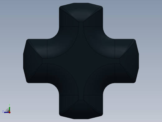 乐高机械组车桥-3707 Black Technic Axle 8.SLDPRT右视缩略图