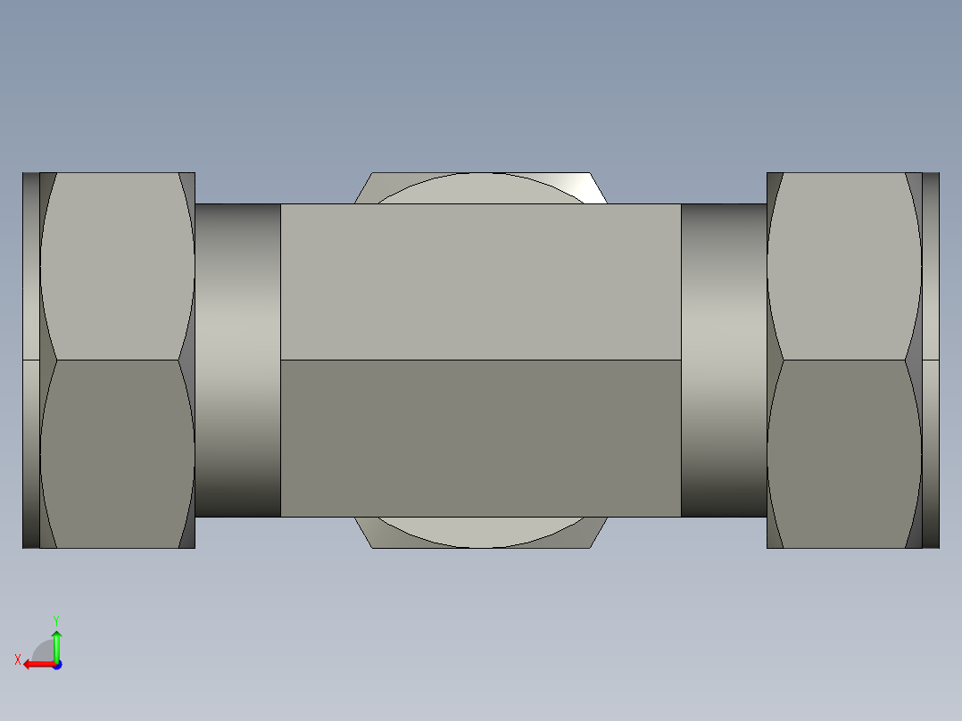 卡套式工业通用硬管接头24_jbu-s后视图