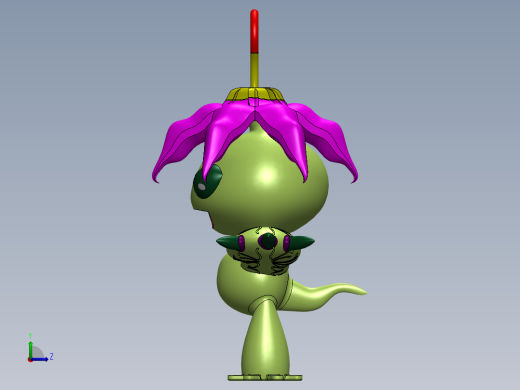 帕尔蒙数码宝贝塞尔吉奥左视缩略图