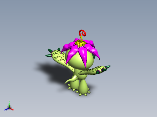 帕尔蒙数码宝贝塞尔吉奥正等轴测缩略图