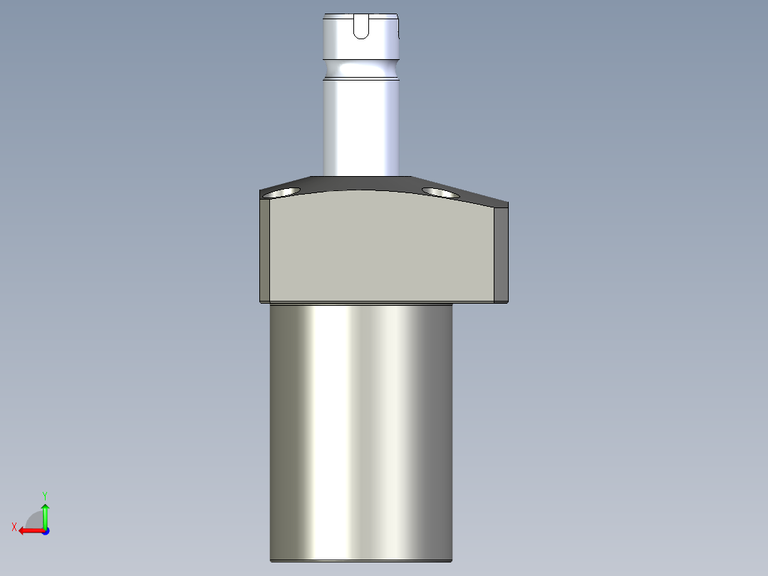 KOSMEKLHS0360-SR-F多系列多零件图纸模型后视图