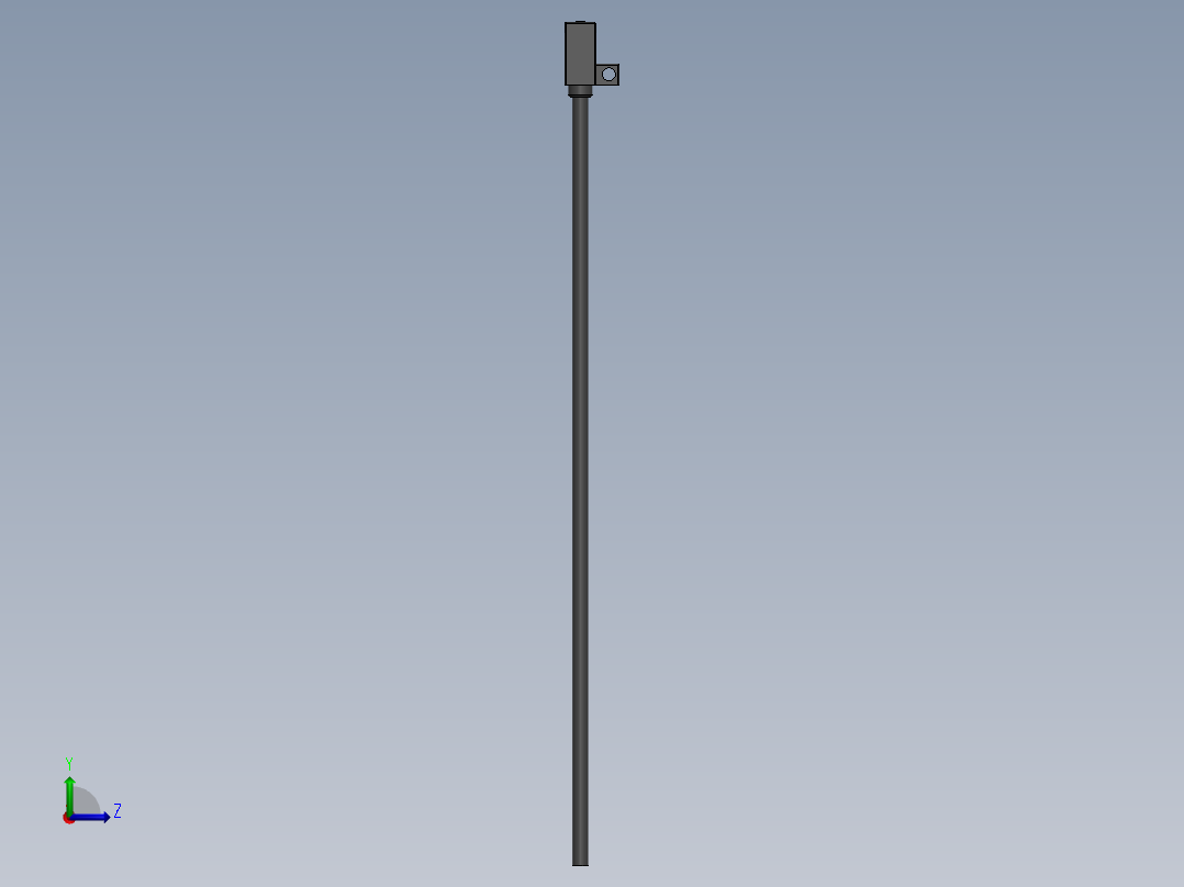 20系列槽型光电（空间紧凑型）导线引出型FC-SPV203Z左视图