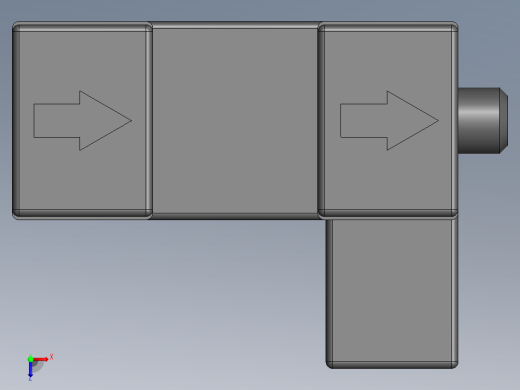 20系列槽型光电（空间紧凑型）导线引出型FC-SPV203Z俯视缩略图