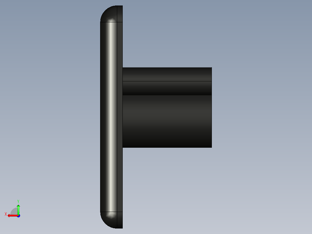 型材-BR 20X20R COVER CAP 3842517247后视图