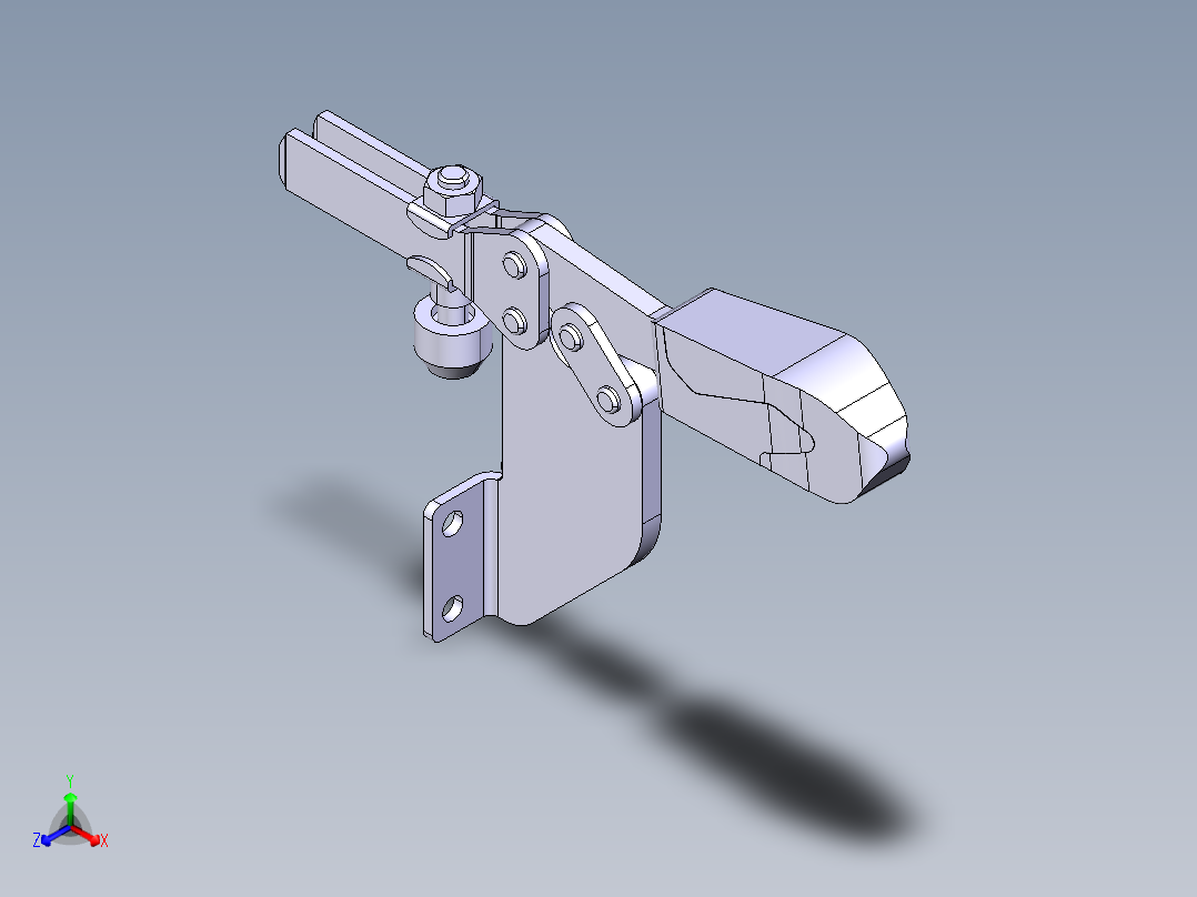 德克斯TUNKERS气缸数模T2-17_UF_TUENKERS主视图