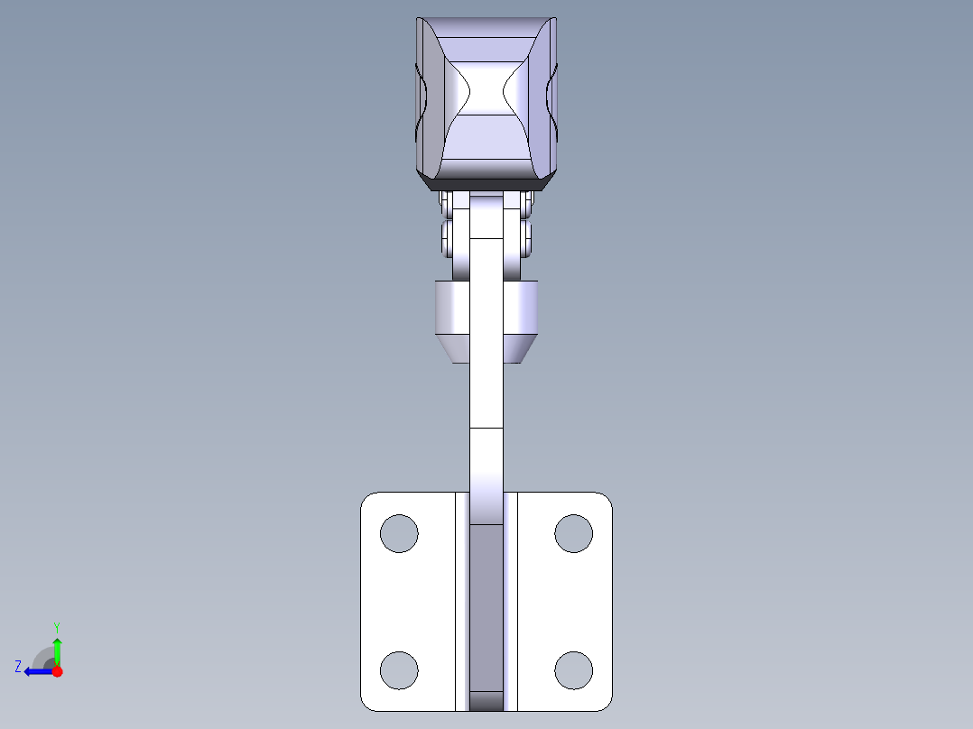 德克斯TUNKERS气缸数模T2-17_UF_TUENKERS右视图