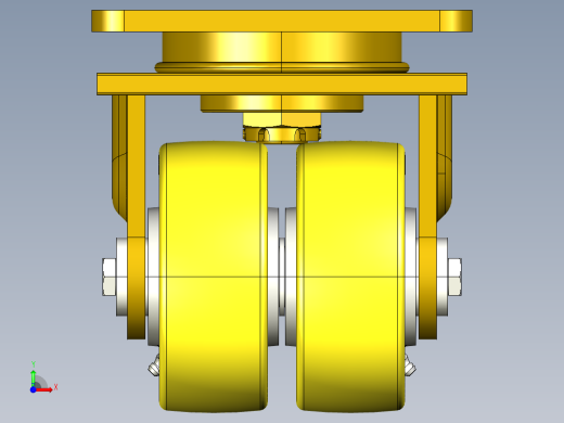 万向轮、脚轮(110)前视缩略图
