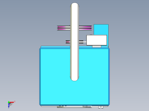 B2004021-洗衣机干衣机俯视缩略图
