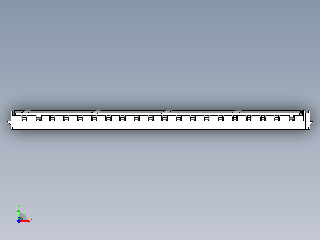 2U鲲鹏服务器面板前视图