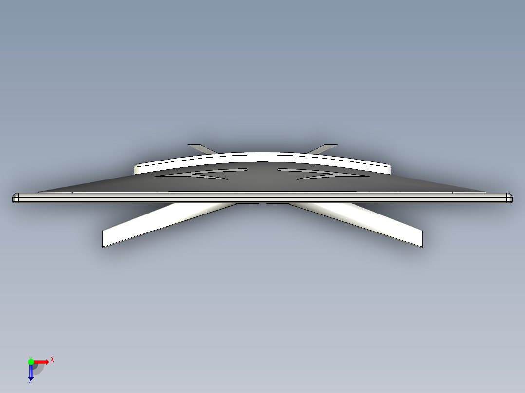 显示器、显示屏(19)俯视图