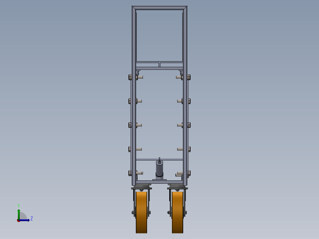 剪叉式升降机 、升降机(39)左视图