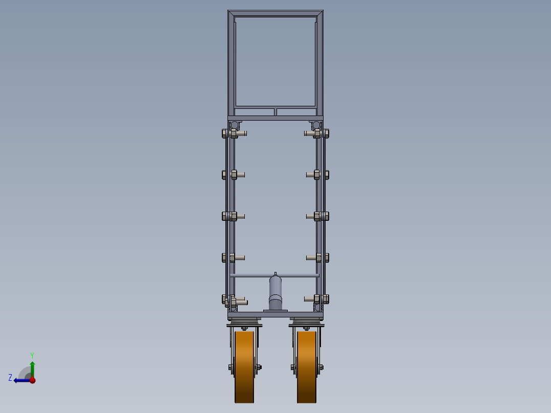 剪叉式升降机 、升降机(39)右视图