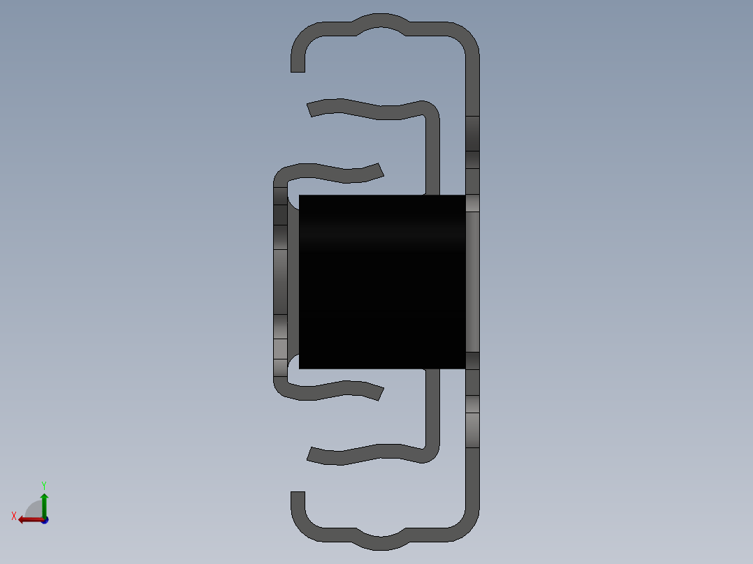 GTV PK-0H30-3000滑动导轨后视图