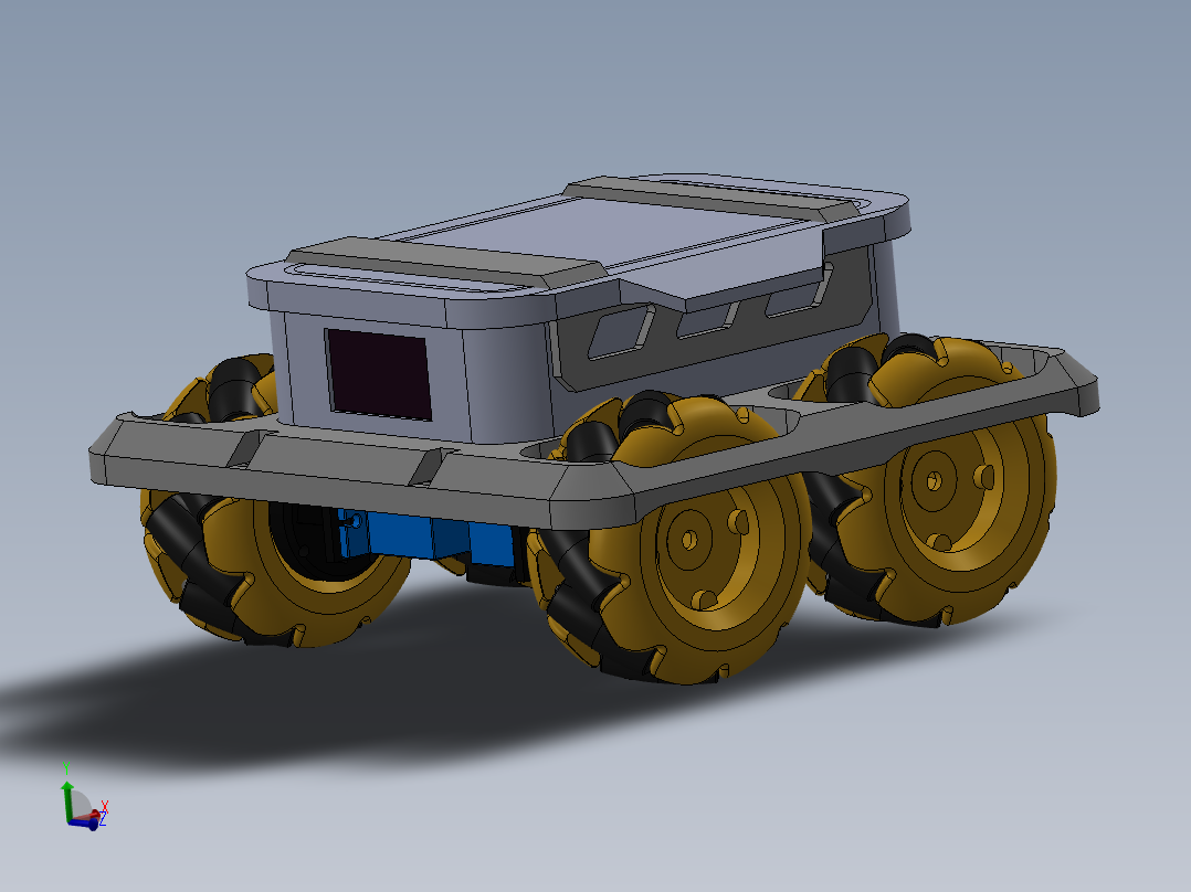 AGV小车、AGV(115)主视图