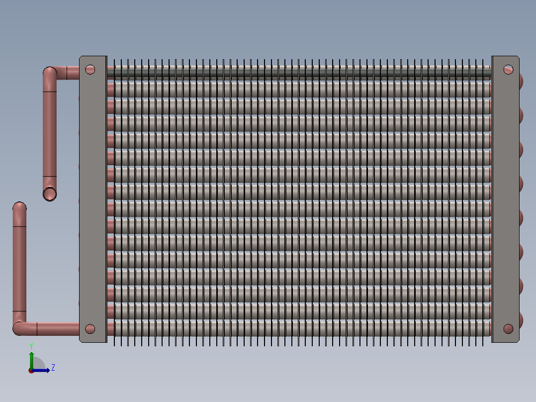 散热器(58)左视图