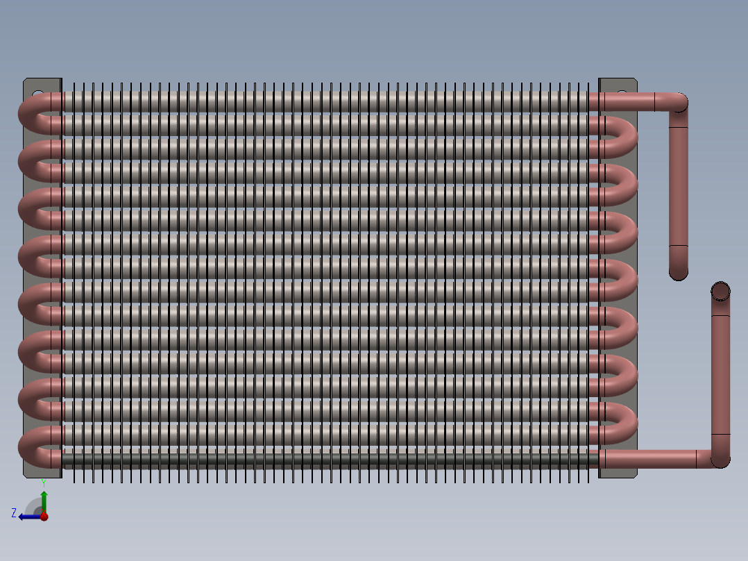 散热器(58)右视图