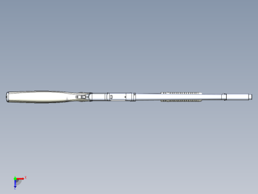 手枪左轮冲锋枪老式狙击步枪设计3D图纸winchester-prototype-5568-1 3 STP X_T俯视缩略图