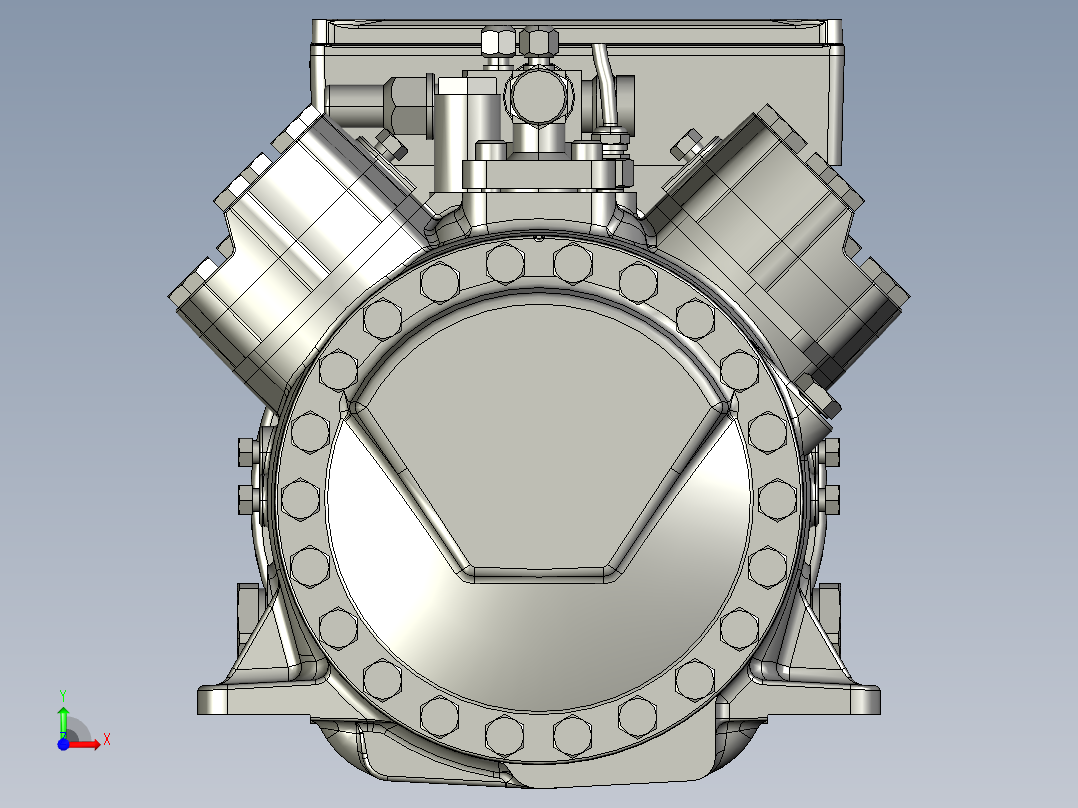 压缩机Frascold Q TK前视图