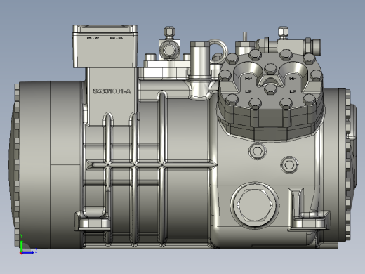 压缩机Frascold Q TK左视缩略图