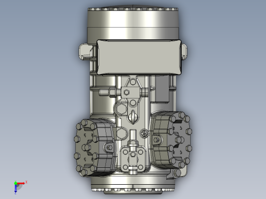 压缩机Frascold Q TK俯视缩略图