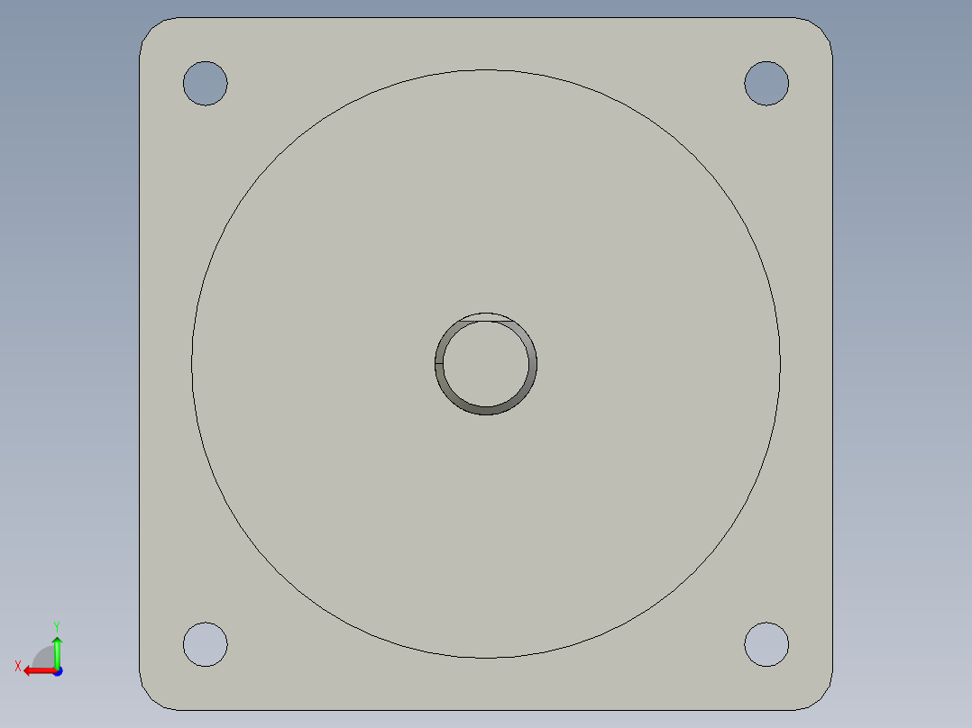 雷赛2相86HS85-1膜2后视图