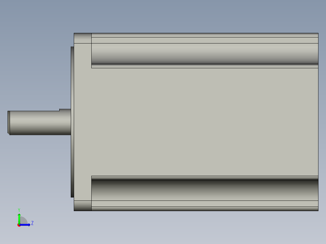 雷赛2相86HS85-1膜2左视图