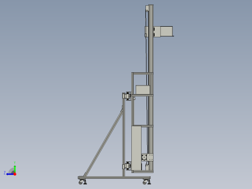 户外墙壁绘画机器人右视缩略图