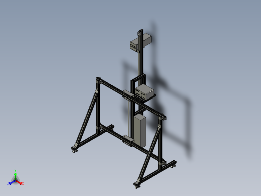 户外墙壁绘画机器人正等轴测缩略图