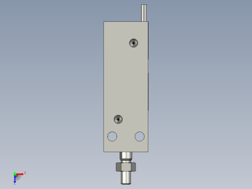 LXYC-BOSS气缸CDU20-30D-M9BL俯视缩略图