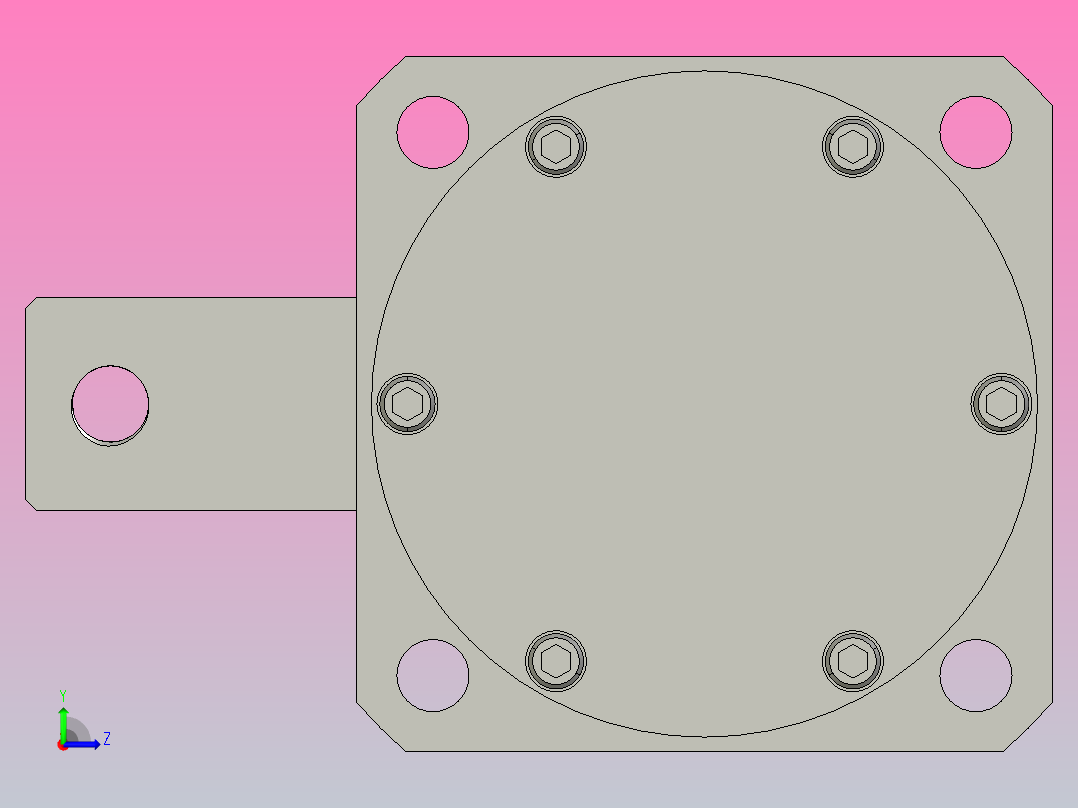 气缸RAS-63s_asm左视图