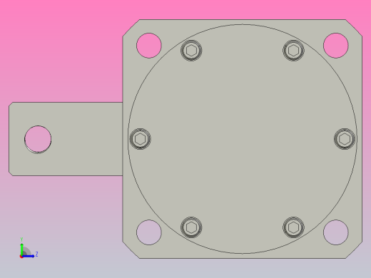气缸RAS-63s_asm左视缩略图