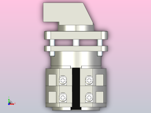 LW32-25_2万能转换开关三维模型202102前视缩略图