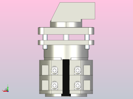 LW32-25_2万能转换开关三维模型202102后视缩略图