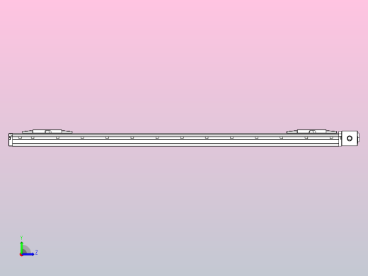 皮带直线轴双滑块型TPA-GCBS-120-P70-L425-DL-M20-N3左视缩略图