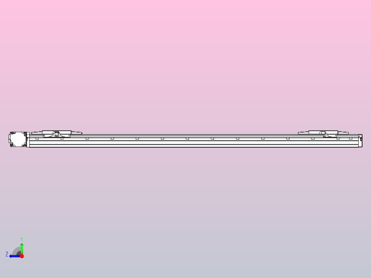 皮带直线轴双滑块型TPA-GCBS-120-P70-L425-DL-M20-N3右视缩略图