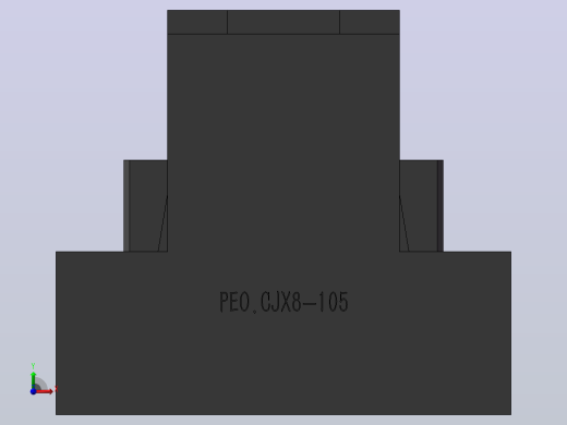 人民电器 交流接触器 PEO.CJX8-105前视缩略图