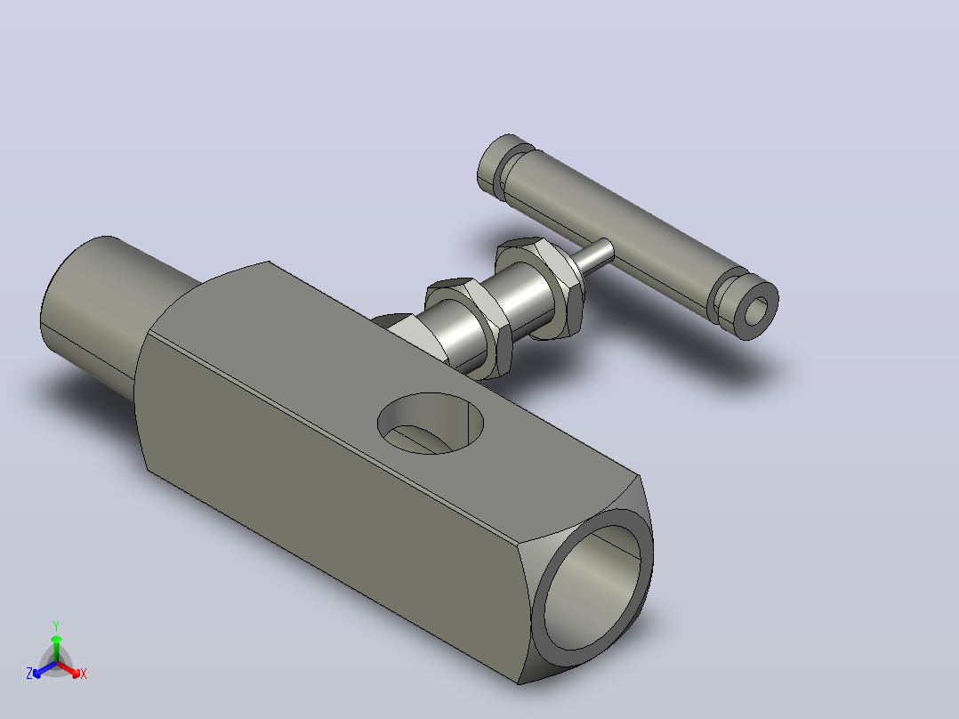 泄放阀[CMP8MBF-CS316M×3F]主视图