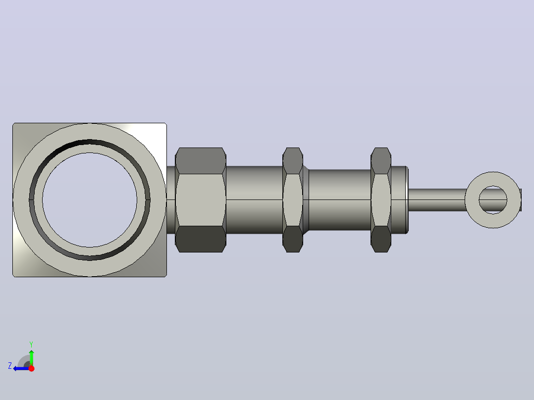 泄放阀[CMP8MBF-CS316M×3F]右视图