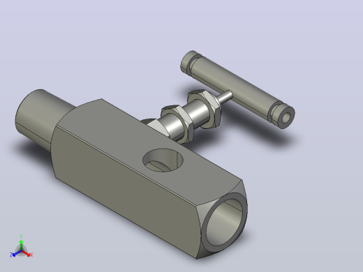 泄放阀[CMP8MBF-CS316M×3F]正等轴测缩略图