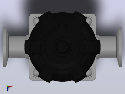 DGM-01卡箍式隔膜阀[DGM-01-DN15]快装隔膜阀俯视缩略图