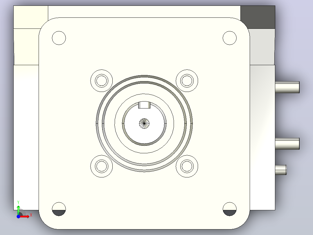 MK1TL-100GF-W320-C1齿形带头部双驱动前视图