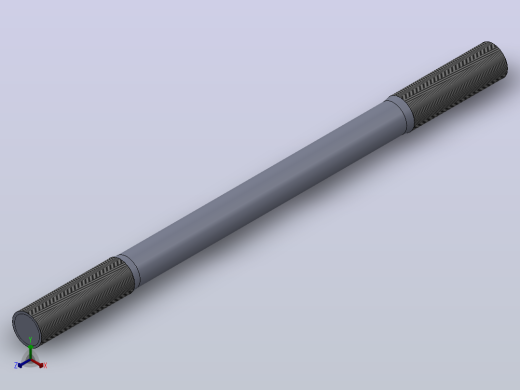 多套GBT897-GBT953Q螺柱3D模型Solidworks设计正等轴测缩略图