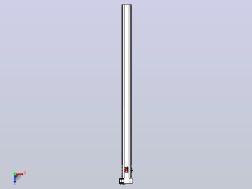 皮带直线轴半封闭可选导轨TPA-HNB-120D-110-L1850-RP-C-P40-N3俯视缩略图